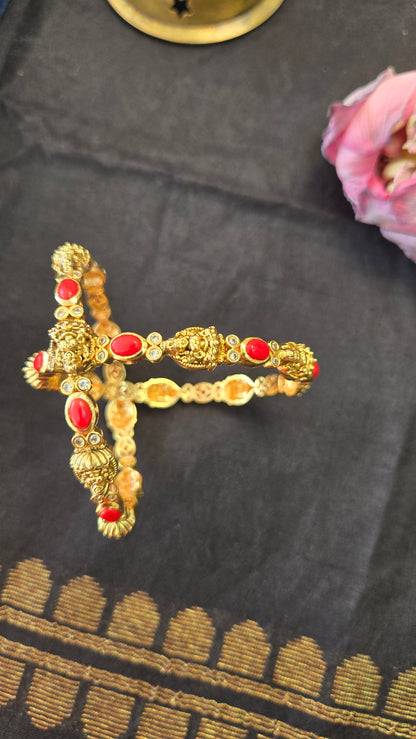 Coral Laxmi Bangle