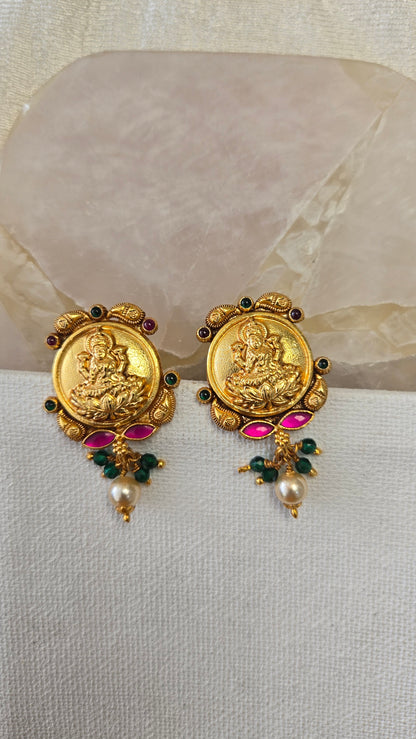 Nagas Laxmi Stud Earrings