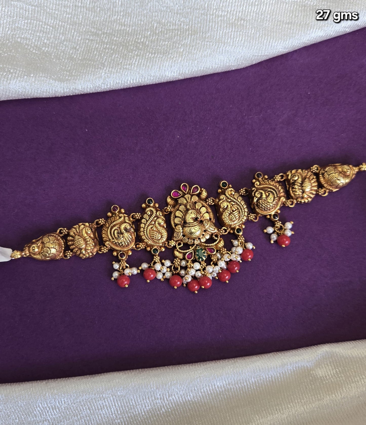 Cute coral Choker