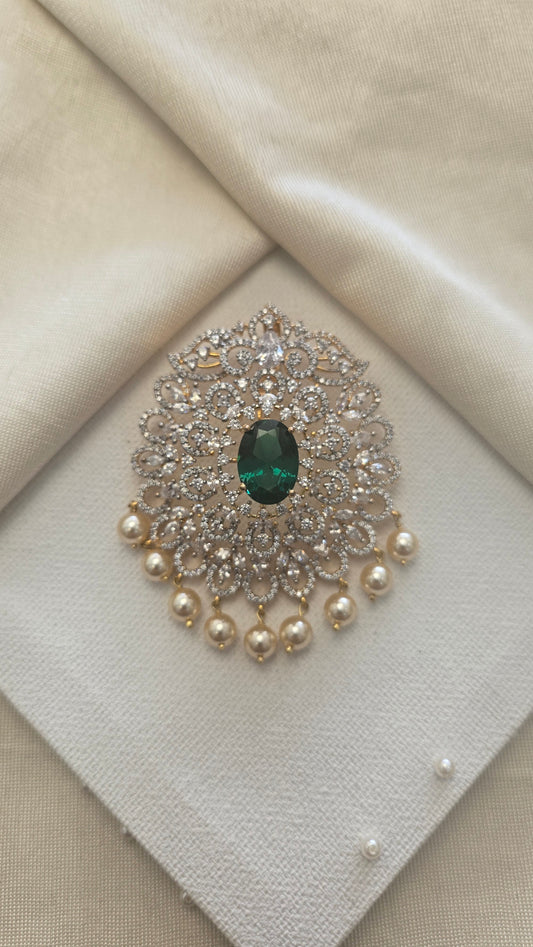 Diamond finish cz pendants
