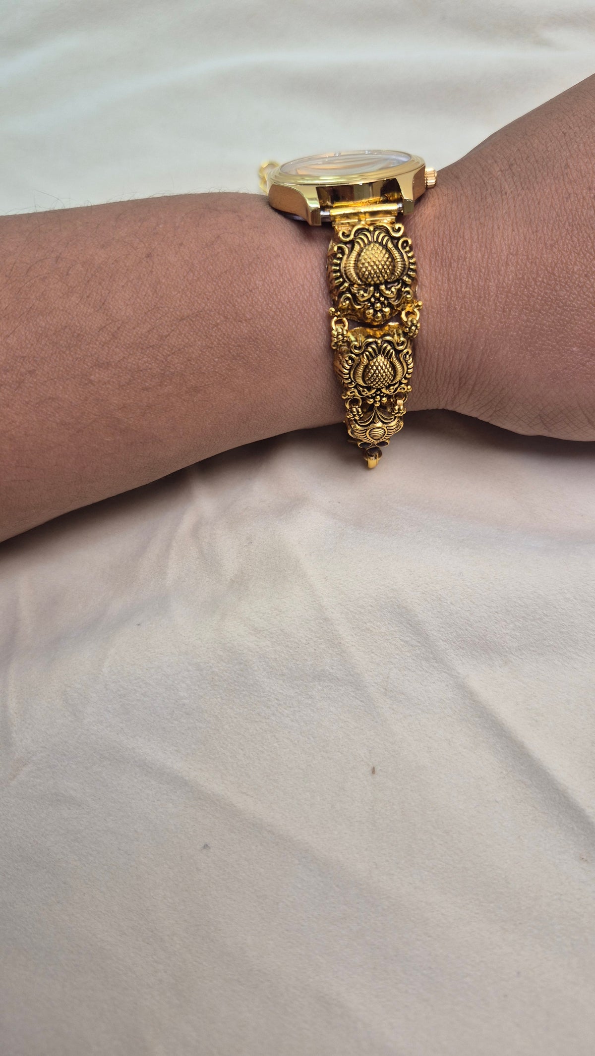 Antique watch gold dial