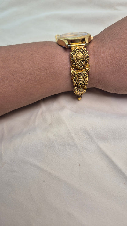 Antique watch gold dial