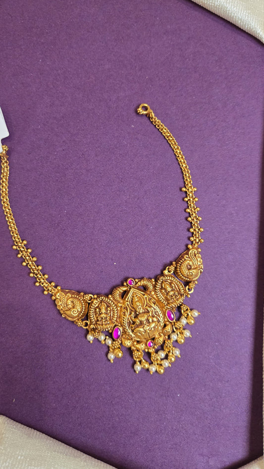 Laxmi light weight nagas necklace
