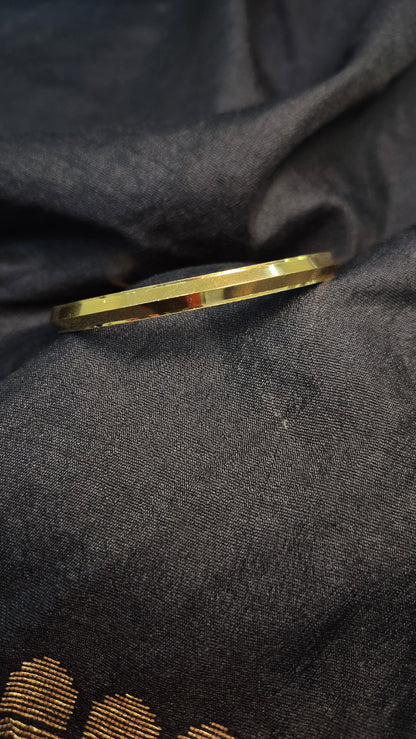 Punjabi kada with gold plating 2-10
