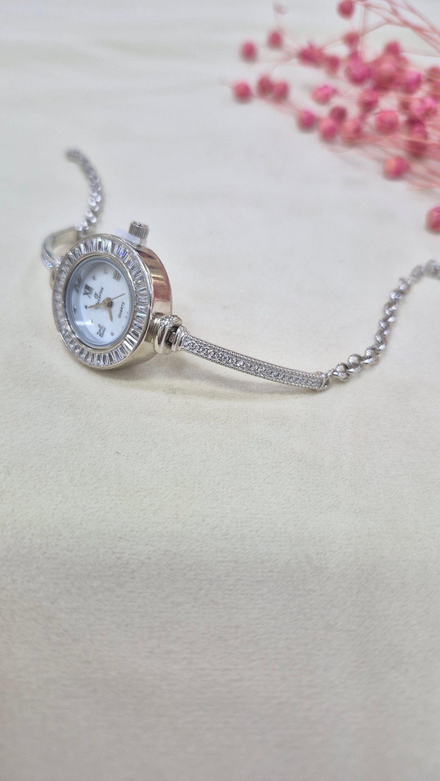 Silver watch