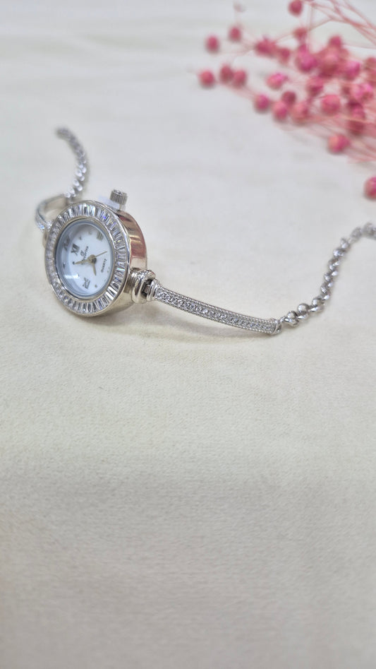Silver watch