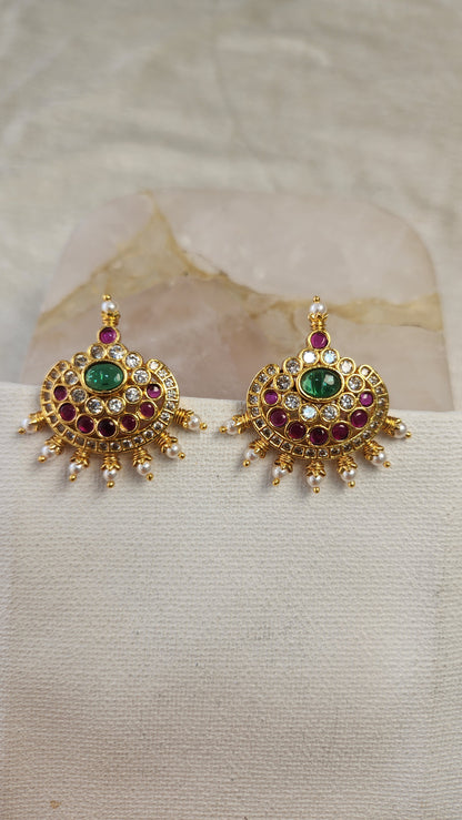 Kundan stud Earrings