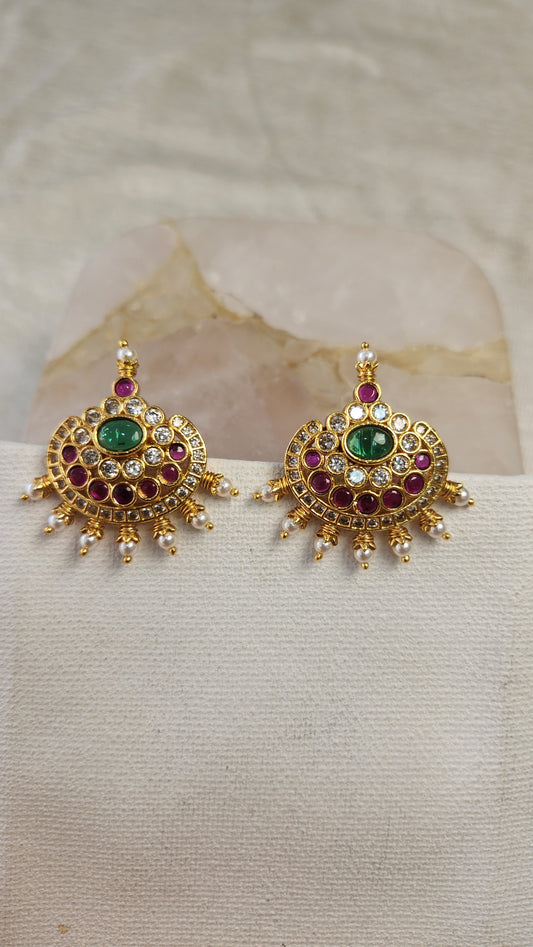 Kundan stud Earrings