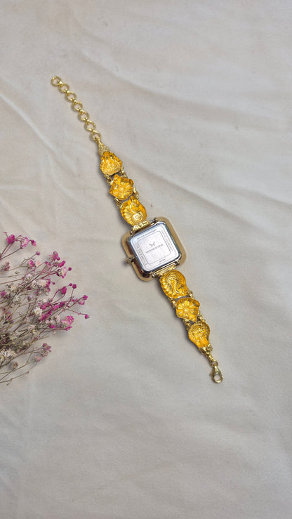 Antique square cream dial