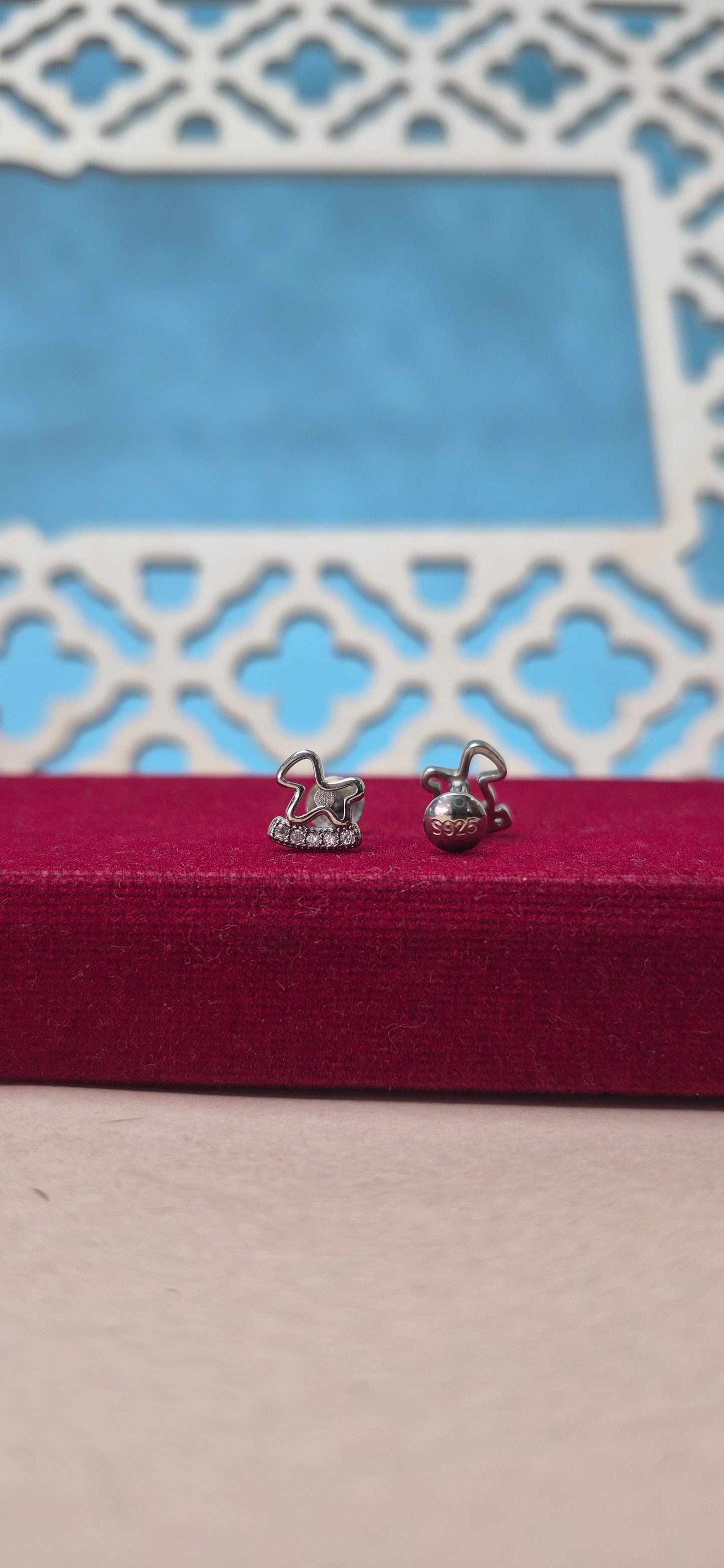 Stone Unicorn studs