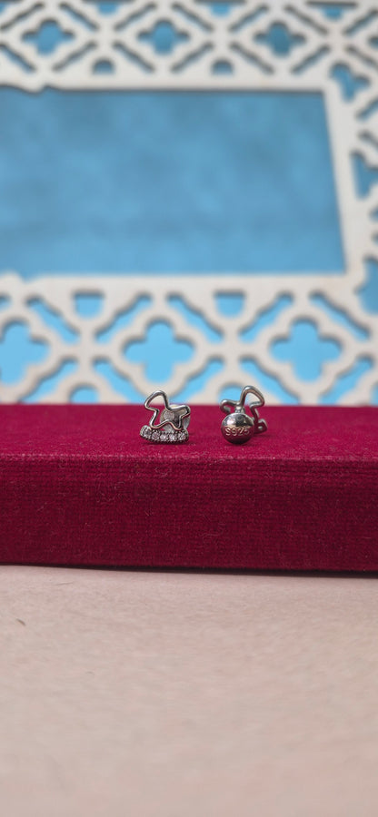 Stone Unicorn studs