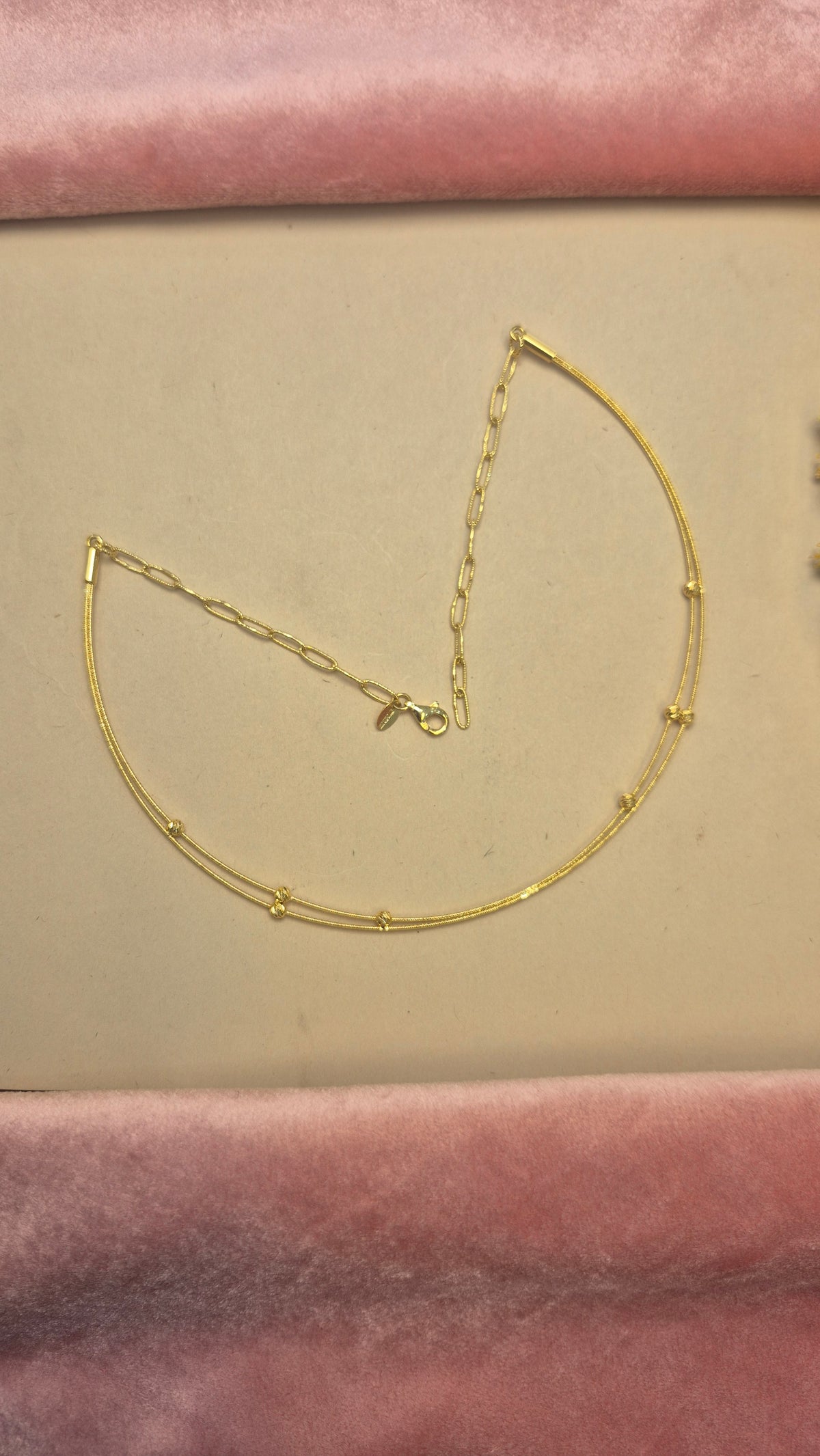 2line Plain gold ball hasli