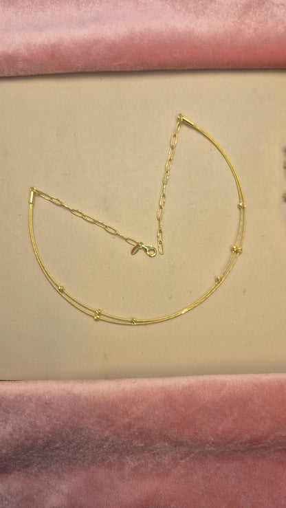 2line Plain gold ball hasli