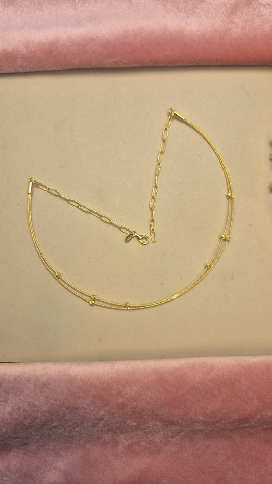 2line Plain gold ball hasli