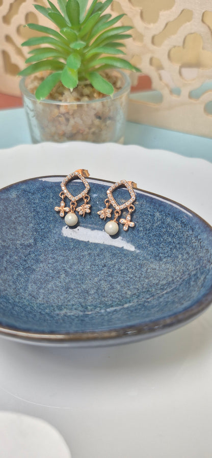 Cute rosegold drops