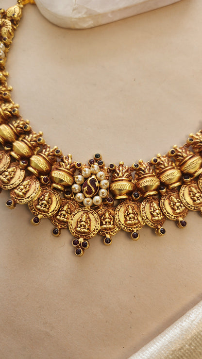 Kasu Kumbam Nagas Necklace