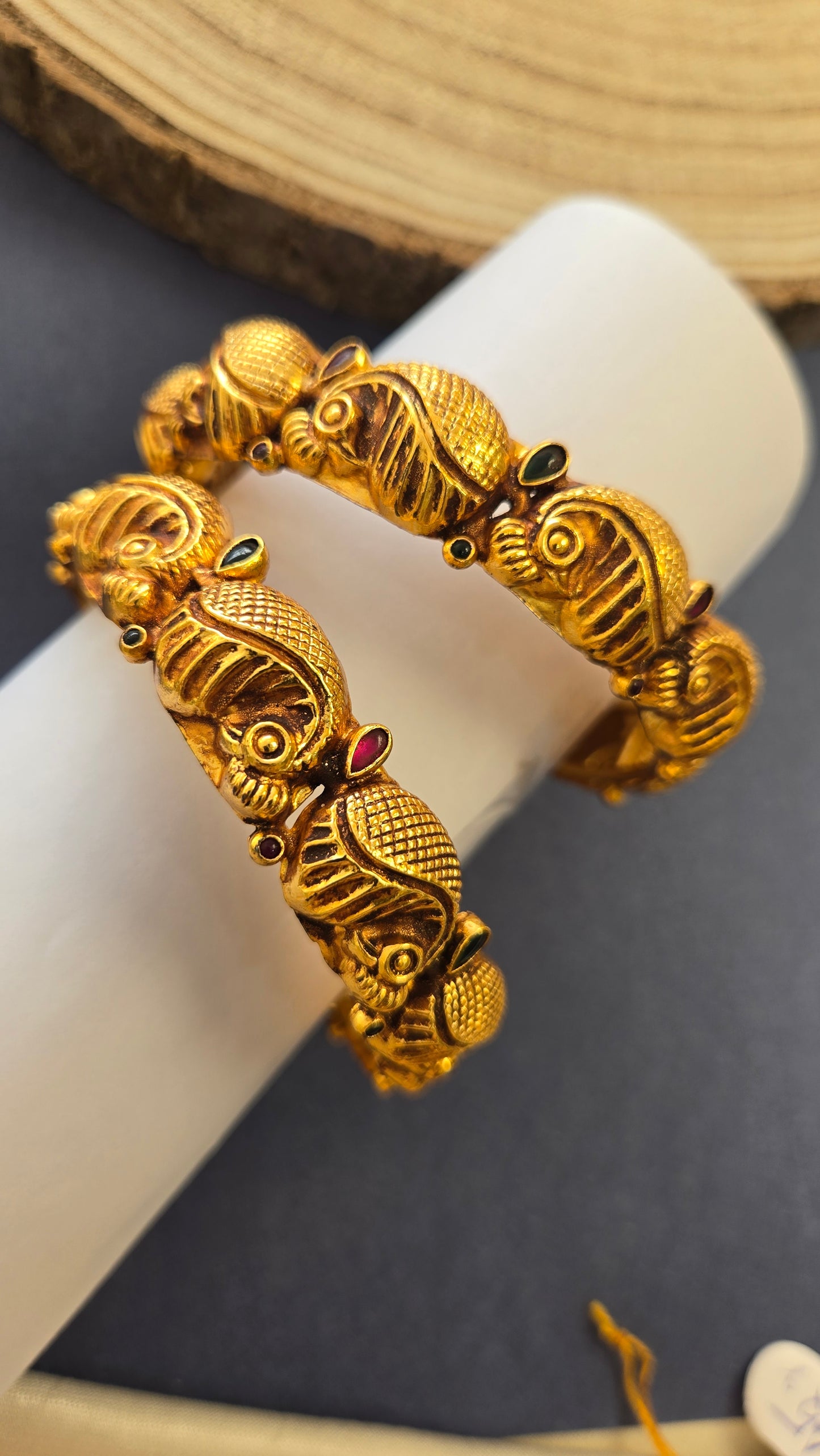 Nagas Mango motifs bangle