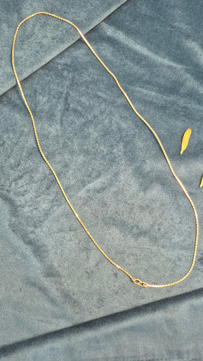 S pattern Plain chain
