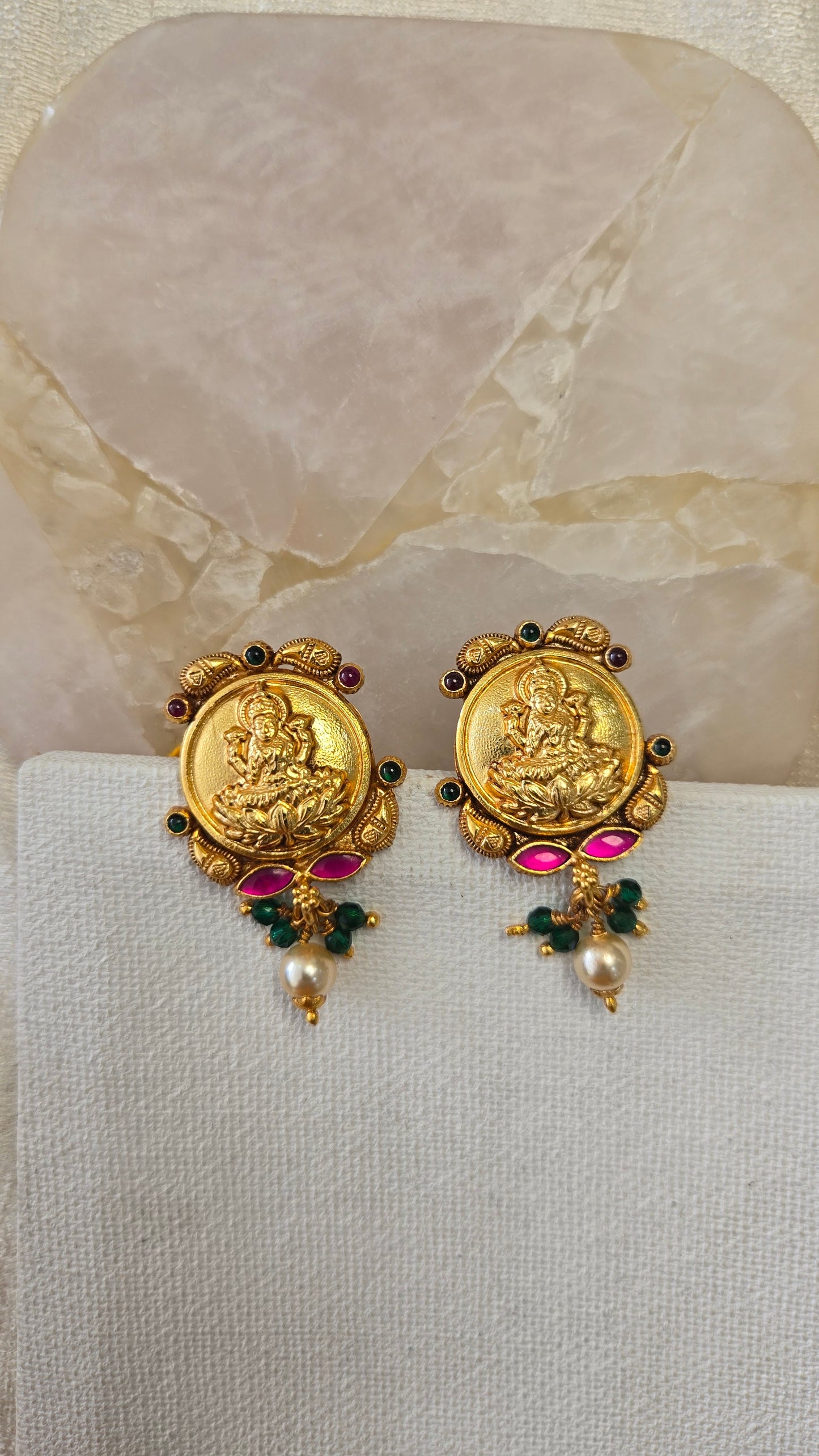 Nagas Laxmi Stud Earrings