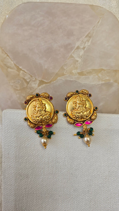 Nagas Laxmi Stud Earrings