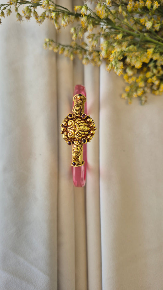 12 colour Antique Nakas Mogappu bangle