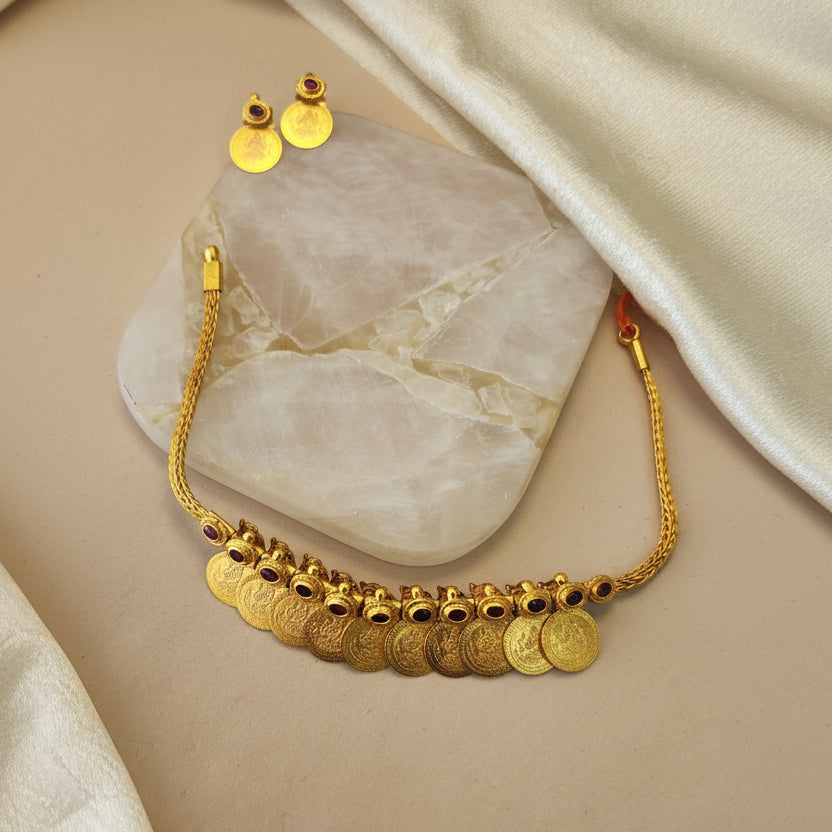 Kasu necklace set