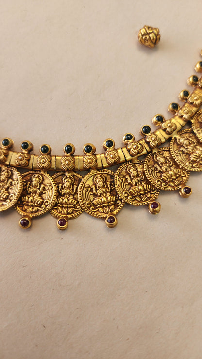 Laxmi Kasu Nagas Necklace