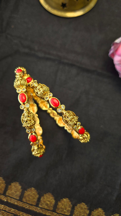 Coral Laxmi Bangle