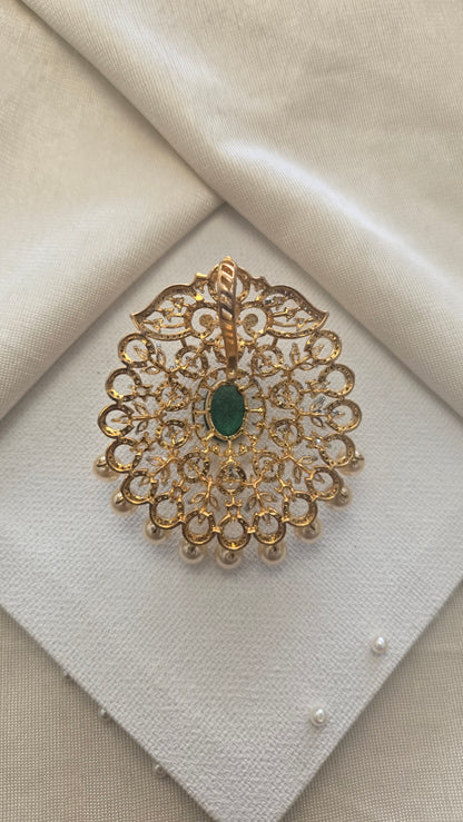 Diamond finish cz pendants