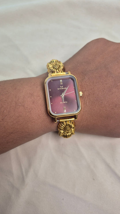 Antique rectangular dial